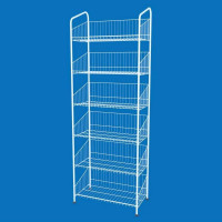 Стелаж сітчастий побутовий з кошиками Господиня