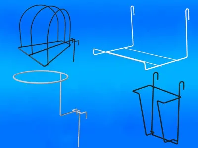 Кронштейни, навішування, кишені на сітку