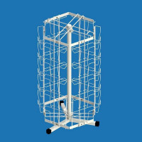Стійка настільна обертова під листівки А5 (30 кишень)