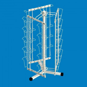 Стійка настільна обертова під листівки А6 (30 осередків)