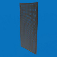 Перфорированная панель для инструментов 50х100 усиленная, S-1мм, ячейка 5х5