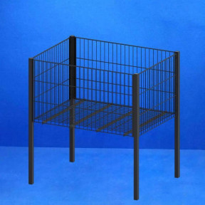 Для распродаж корзина акционная 60х80 см. шаг-30 мм, черный