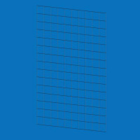 Сетка торговая 100х150 см (ячейка 100х100 см, D2,5 мм), черная