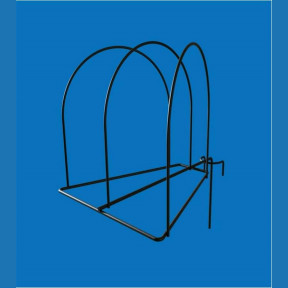 Кронштейн під шапки в'язані на сітку (КР-4), чорний
