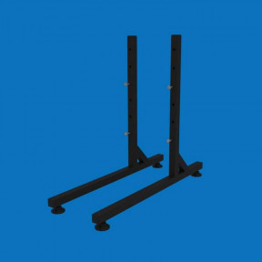 Комплект ног к перфорированной панели (20х20х1.2), черные