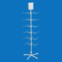 Торгова стійка під пакети з гачками