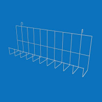 Полиця пряма навісна на сітку 50 мм