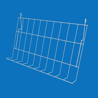 Полиця похила на сітку 50 мм, кут нахилу 70°