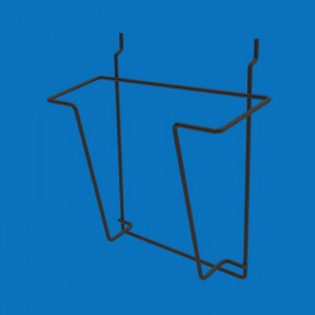 Для продажу під листівки кишеня на перфорацію, чорна