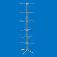 Стійка торгова для пакетів 6 ярусів з подвійними гачками (Доллі)