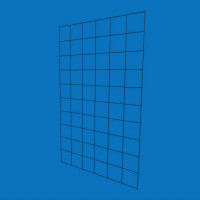 Торгова сітка 60×120 см (око 100×100 мм, D2,5 мм), чорна