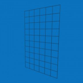 Торгова сітка 60×120 см (око 100×100 мм, D2,5 мм), чорна