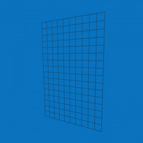 Торгова сітка 100×160 см (око 100×100 мм, D2,5 мм), чорна